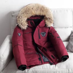 -30 Degree White Duck Down Parkas Men Windproof Hooded Thicken Multi-pocket Down Coat Fur Collar Hooded Thick Winter Jacket