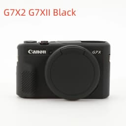 For SX740 HS Digital Camera Case Silicone Cover For Canon G7X Mark II III G7X2 G7X3 SX730 SX740HS Soft Protector Bag