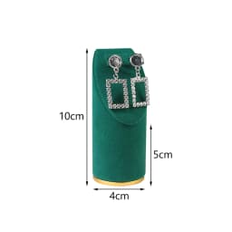 Cylindrical Jewelry Display Props Necklace Pendant Display Stand Rings Earring Storage Rack Store Counter Jewelry Organizer