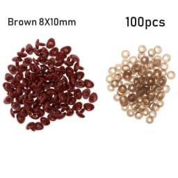 100pcs Crafts Plastic Triangle Noses For Dolls Toys For Bear Buttons Toy DIY Safety Nose Accessories