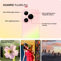 HUAWEI Pura 90s Pro HK Version Kirin 9030 Pro 6.6inch 120HZ OLED 50 MP OIS 6000mAh 66W Charge IP69 Waterproof EMUI System