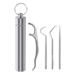 Teeth Cleaning Kit Tartar Remover For Teeth Tartare Remover For Teeth With Key Ring Reusable Dental Picks Practical Tool For