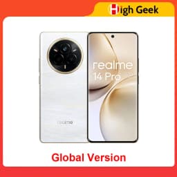 Global Version realme 14 Pro 5G Smartphone 50MP Sony IMX882 OIS Camera Dimensity 7300 Energy 120Hz Curved Vision Display IP69