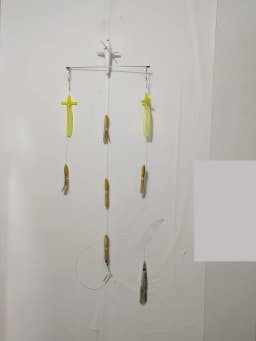 18' Stainless Steel Splashbar Outbound, Teaser Rudder Spreader Bars with 7' Premium Bird and 6' Octopus