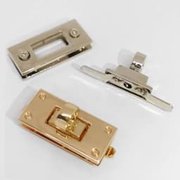 1Pcs Metal Turn Locks Twist Lock DIY Bag Accessories Alloy Buckle Clasp for Handmade Handbag Shoulder Bag Purse