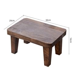 Creative Small Wood Chair Household Shoe Changing Stool Ins Sofa Living Room Foot Rest Stool Tea Table Children Bathroom Footsto