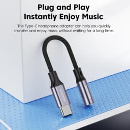 Toocki Type C to 3.5mm Earphone Jack AUX USB C Cable Headphones Adapter 3.5 Jack Audio cable For Huawei P20 Xiaomi Mi 13 Samsung