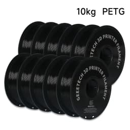 GEEETECH 10Kg In One Box Matte/PETG/Silk PLA/TPU/ABS+ 3D PLA Filament 1.75mm Spool Wire For 3D Printer Material,Safety