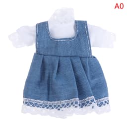 1pc 16cm Bjd Doll Clothes High-end Dress Up Can Dress Up Fashion Doll Clothes Skirt Suit Best Gifts for Children DIY Girls Toys