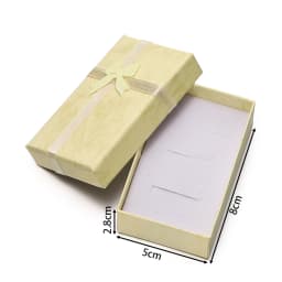 1Pcs High Quality Jewelry Gift Box Square/Rectangle Case for Ring Necklace Earring Bracelet Packaging Display