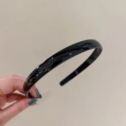 Korean Style Classic All-match Wine Red Hair Band Red Thin Headband Vintage Fashion Hair Hoops For Women Girls Hair Accessories
