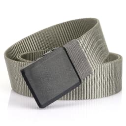 Men Female Belts Military Nylon Adjustable Belt Men Outdoor Travel Tactical Waist Belt with Plastic Buckle for Pants 130cm