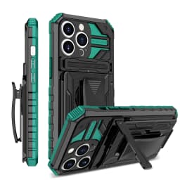 Heavy Duty Armor Case For iPhone 16 15 Pro Max 14 Plus 13 12 11 X XS Max XR Cover Belt Clip Holster Kickstand Coque Funda