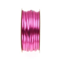 2mm/5mm *15m Matte Light Pu Faux Leather Cord Flat Gold Silver Color Shine Rope for Bracelet Jewelry Beading String Ribbon Craft