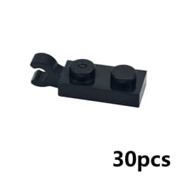 Compatible 63868 92280 60478 18649 MOC Part Assemble Plate Special 1x2 with Handles Thin Brick Clip DIY Building Block Kid Toy