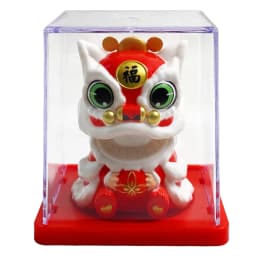 2inch Mini Lucky Cat Ornament Solar Powered Claws Movable Lucky Cat Decoration For Desk Table Counter Bring Fortune Ornaments