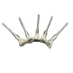 144PCS 100PCS Abrasive Brushes Wheel 19mm 22mm 25mm Jewelry Polishing Mop for Dremel Drill Grinding 2.35MM Shank