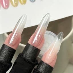 0.1g/Bottlle Moonlight Pearl White Nail Powder Aurora Plating Mirror  Chrome Rubbing Dust Shimmer Nails Art Decorations Powders