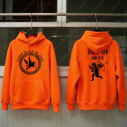 Camp Half Blood Hoodie Fall Winter Essential Half Camp Game Men Women Orange Pullovers Poseidon of Son Halloween Sweatshirt Tops