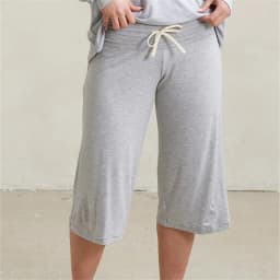 Women Y2K Aesthetic Cropped Lounge Pants Color Patchwork Elastic Drawstring Waist Casual Capri Pants Summer Casual Streetwear