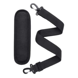 Shoulder Strap Replacement with Thick Soft Pad Wide 3.8cm Detachable Accessory Adjustment 77cm to 138cm for Luggage Camera Bag
