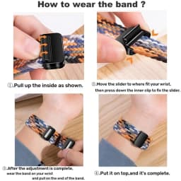 Nylon Band For Apple Watch Strap 44/46mm 45mm 42mm magnetic buckle Bracelet iWatch series se 12 11 10 7 5 6 8 9 Ultra 4 3 49mm