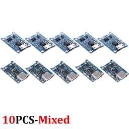 1-20Pcs Type C/Micro USB Charging Board Connector Plug for 18650 Lithium Battery USB C 5V 1A Charger Module With Protection