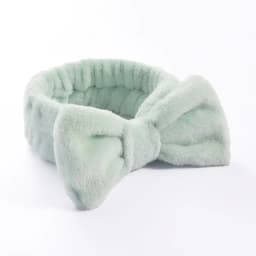 Stripe Polka Dots Leopard Coral Fleece Soft Headband Cross Top Knot Hairband Women Girls Wash Face Spa Headwear Hair Accessories