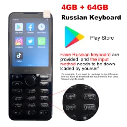 QIN F21 Pro Global Version Mini Smartphone Android11 Google 2.8 Inch Touch Screen 4G WiFi Bluetooth Physical Keypad Mobile Phone