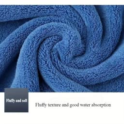 6pcs Thickened Microfiber Towel Set, 40x80cm/15.7"x31.5" Towel, Absorbent Quick-Drying Suitable for Family Fitness and Travel
