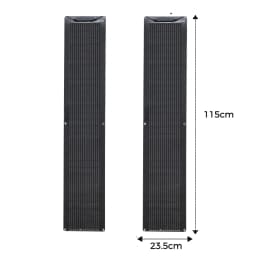 50W 100W Monocrystalline Flexible Solar Panel Kit 12V Battery Charger System For Home Camping Car RV Boat Off-grid Applications