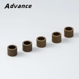 5pcs Big Hole DIY Beads Paracord Rope Brass Bead Keychain Accessories