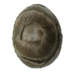 Gloryhair-NG Super Thin Skin Men Toupee 0.02-0.03mm V Loop Natural Hairline 90% Density Invisible Male Hair Unit Wig