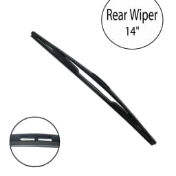 Wiper Front + Rear Wiper Blades Set Kit For Honda Fit Jazz MK2 MK3 2009-2017 2016 2015 2014 2010 Windshield Windscreen 26"14"14"
