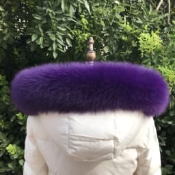Real Fox Fur Collar For Coat Hood Decors Women Men Winter Luxury Fur Scarf Genuine Female Furry 100% Natural Fur Scarves Shawls