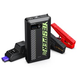 YESPER 1500A Jump Starter ARMOR Mini 12V Car Battery Emergency Boosters 12000mAh Power Bank for Car Motorcycle SUV Truck 7/5.5L