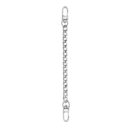 20cm Bag Chain Mini Purse Chain DIY Metal Flat Chain For Bag Purse Strap Extender Handbag Accessory Decor With Metal Buckle