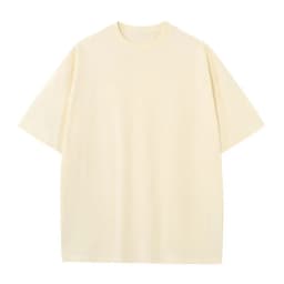 2026 Summer Fashion New Cotton White Solid T-shirt Men's Large Size Casual Round Neck Men's Basic T-shirt High Quality Classic
