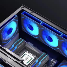 GSCOLER FC120 3IN1 Computer Chassis Fan 12cm PWM Quiet Cooling Fan 12V Large Air Volume 52.65CFM/800-1800RPM ARGB fan for PCcase