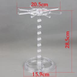 Key Keychain Shelf Home Storage Rack Organizer Earring Necklace Jewelry Rotating Ring Display Holder For Earrings Watch Showcase