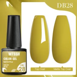 Mtssii 7ML Black Crystal Cat Magnetic Gel Sparkling Glitter Gel Nail Polish Semi Permanent UV Gel Nail Art No Need Base Color