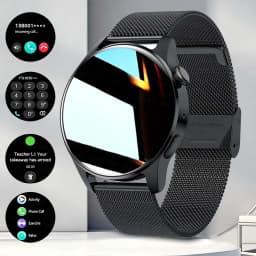 New Round 1.52" Extra-Large Screen Smartwatch Wireless Call Men Women With More Sports Modes Calculator Smart Watches Business