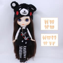 ICY DBS Blyth doll jointed body 30CM BJD nude doll and nude doll clothes shoes handmade set fashion doll girl gift