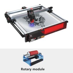 Twotrees TS2 10W Laser Engraver Compressed Spot Technology Emergency Stop Button Flame Detection CNC Laser Engraving Machine