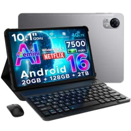 DOOGEE Tab G5 Android 16 Tablet PC 10.1 inch 7500mAh Battery 20GB RAM (3+17) 128GB ROM Widevine L1 Support 4G LTE Tablet Pad PC