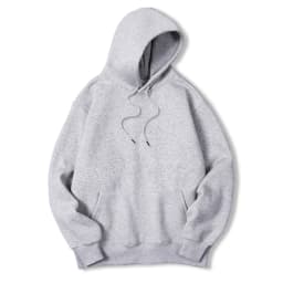 2025 Men's Solid Color Hooded Sweaters Men's Warm Wool Sweater Fashionable Street Clothing Loose Breathable Jersey Brand Hooded