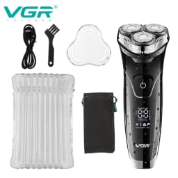VGR 318 Shaver Electric Razor Professional Shaving Machine Floating Beard Trimmer IPX7 Waterproof Rechargeable Shaver for Men