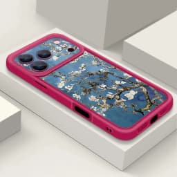 White Flowers Branches Case For iPhone 17 Pro Max Funda iPhone 16 Pro Max 11 12 13 14 15 16E 18 Shockproof Silicone Soft Cover
