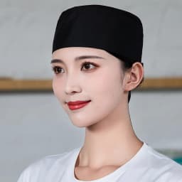 Custom Logo Dome Mesh Chef Hats Women Men Breathable Adjustable Food Service Work Cap Japanese Korean Style Cuisine Hat Cook Hat