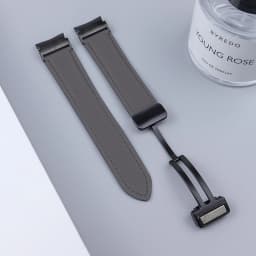 No Gaps Leather Strap for Samsuang Galaxy Watch 6 5 4 40MM 44mm Magnetic Buckle Band Galaxy Watch 6 4 classic 43 47mm 42 46MM